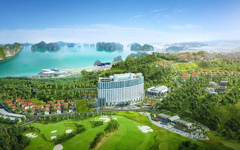FLC Ha Long Bay Golf Club from above